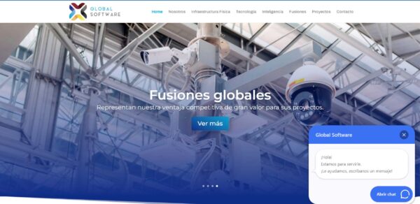 MODERNO SITIO WEB EMPRESA TECNOLOGÍCA