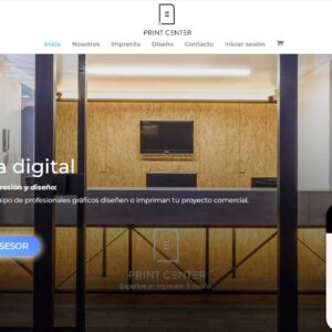 DISEÑO WEB PARA AGENCIA DE IMPRESIÓN