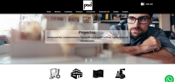 CREACIÓN SITIO WEB ARQUITECTURA