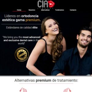 DISEÑO SITIO WEB ORTODONCIA PREMIUM
