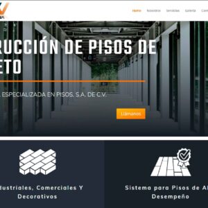 CREACIÓN SITIO WEB EMPRESARIAL INDUSTRIAL Y COMERCIAL