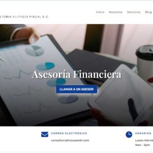 SITIO WEB DE ASESORIA FISCAL PROFESIONAL