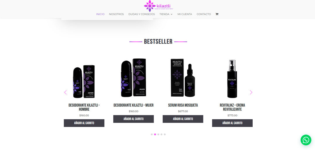 Beauty Products Online Store Design | instant wellness - Image 3